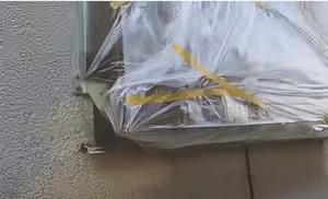 1.壁を洗浄して養生する