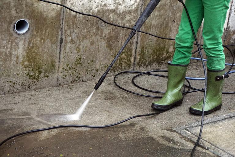 高圧洗浄の写真