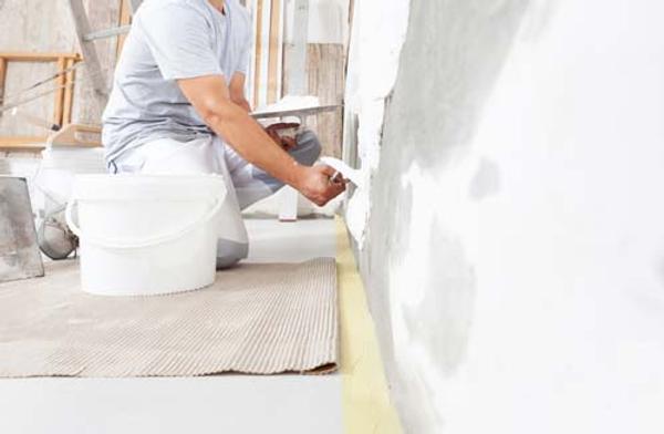 漆喰の塗り替え工事