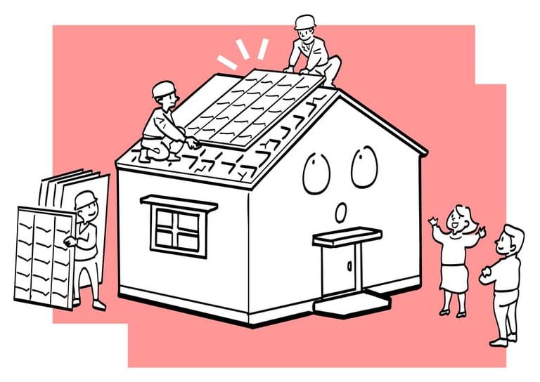 屋根カバー工法がおすすめなケースについて