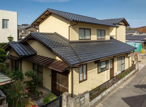 ルーガ雅を使用した一戸建て