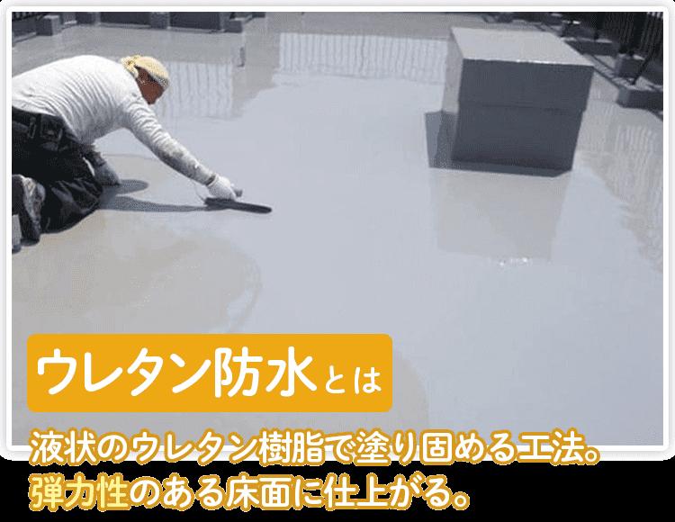 ウレタン防水とは