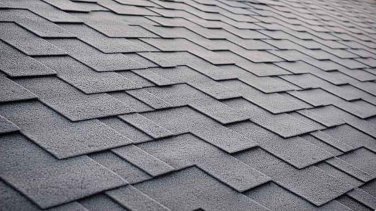 アスファルトシングルの表面