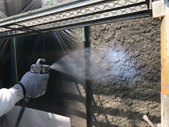 吹付塗装の写真