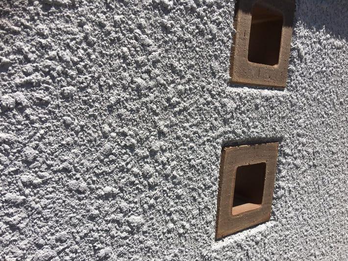 スタッコ仕上げ